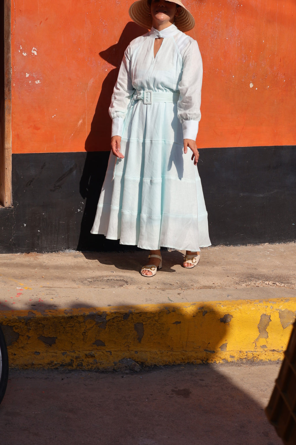 VESTIDO II | Pure Japanese linen by Nathalia Ojeda