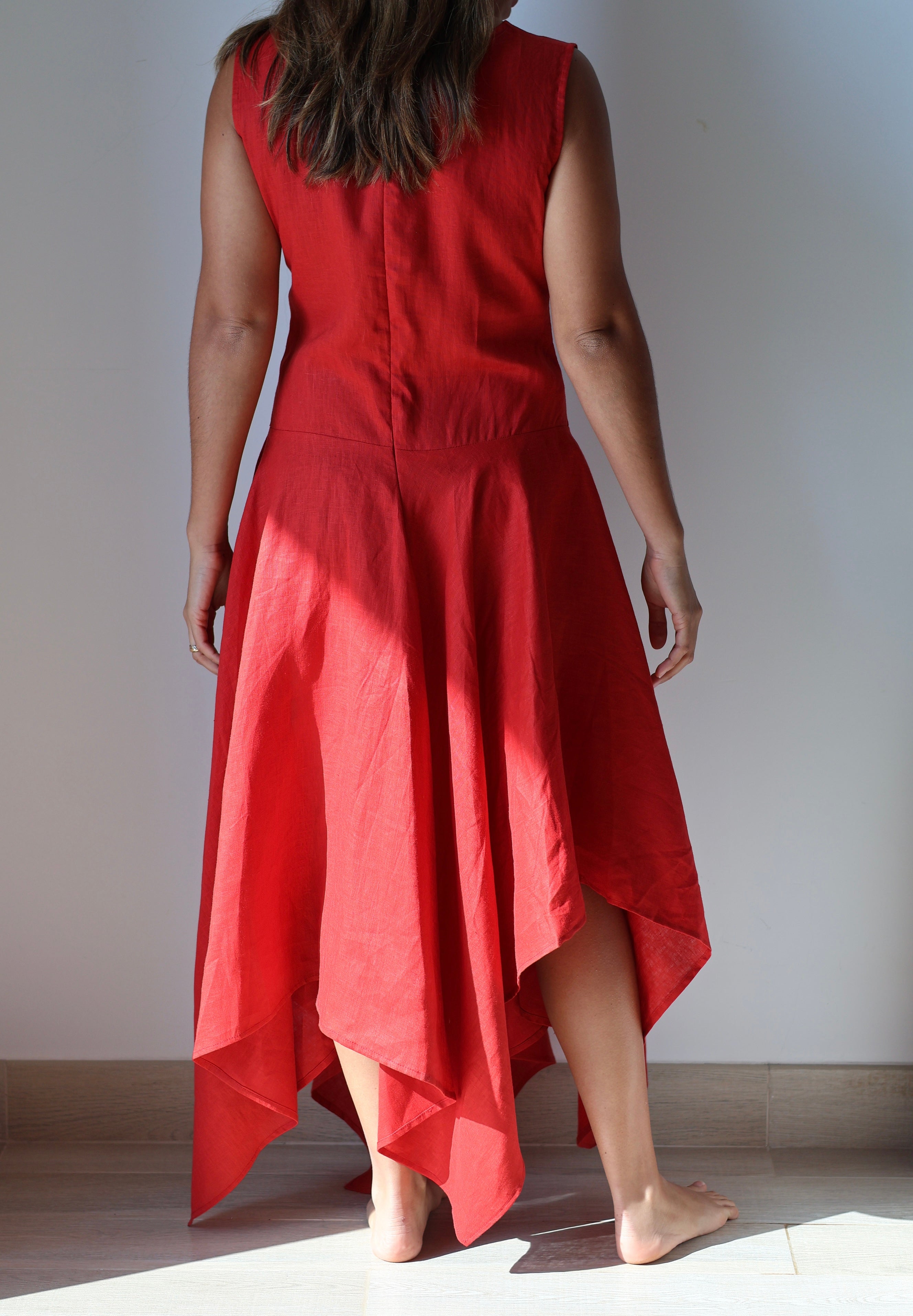 I VESTIDO  | Pure Japanese linen by Nathalia Ojeda