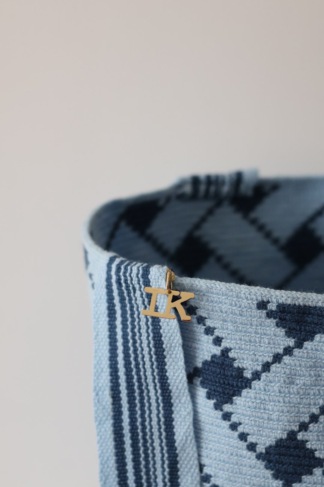 PALANACHI azulada | Blue Wayuu Tote Bag - Curated by Nathalia Ojeda